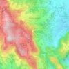 Топографическая карта Monte di Malo, высота, рельеф