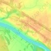 Топографическая карта Бояры, высота, рельеф