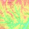 Топографическая карта Concord, высота, рельеф