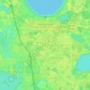 Топографическая карта Saint Cloud, высота, рельеф