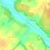 Топографическая карта Канава, высота, рельеф