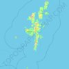 Топографическая карта Shetland, высота, рельеф