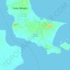 Топографическая карта Bangka Selatan, высота, рельеф