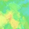 Топографическая карта Выползово, высота, рельеф