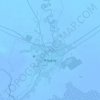 Топографическая карта Атырау, высота, рельеф