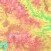 Топографическая карта Hemau, высота, рельеф