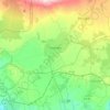 Топографическая карта Егвард, высота, рельеф