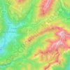 Топографическая карта Transacqua, высота, рельеф
