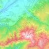 Топографическая карта Alp, высота, рельеф