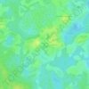 Топографическая карта Ладыгино, высота, рельеф