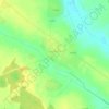 Топографическая карта Мисевичи, высота, рельеф