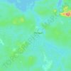 Топографическая карта Matagami, высота, рельеф