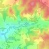 Топографическая карта Страплевцы, высота, рельеф