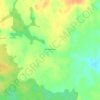 Топографическая карта Бельдюгино, высота, рельеф