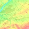 Топографическая карта Гусевский городской округ, высота, рельеф