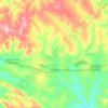 Топографическая карта Palmelo, высота, рельеф
