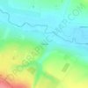 Топографическая карта Полтава, высота, рельеф