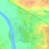 Топографическая карта Боровка, высота, рельеф