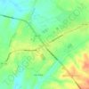 Топографическая карта Littlestown, высота, рельеф