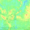 Топографическая карта Эймос, высота, рельеф