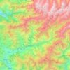 Топографическая карта Chirgaon, высота, рельеф