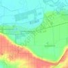 Топографическая карта Кулешовское сельское поселение, высота, рельеф