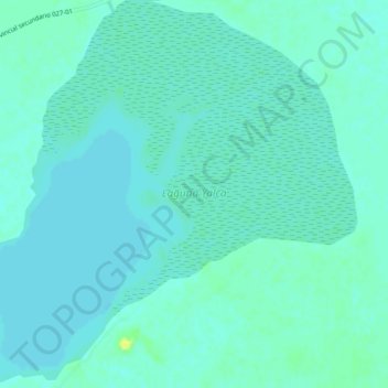 Топографическая карта Laguna Yalca, высота, рельеф