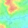 Топографическая карта Messines, высота, рельеф