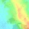 Топографическая карта Зольки, высота, рельеф