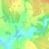 Топографическая карта Мармоново, высота, рельеф