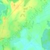 Топографическая карта Видишки, высота, рельеф