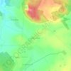 Топографическая карта Равкутевичи, высота, рельеф