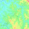 Топографическая карта Glaura, высота, рельеф