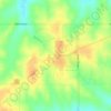 Топографическая карта Denton, высота, рельеф