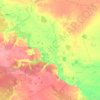 Топографическая карта Тавдинский муниципальный округ, высота, рельеф
