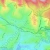 Топографическая карта Tecoma, высота, рельеф