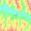 Топографическая карта Плешановский сельсовет, высота, рельеф