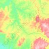 Топографическая карта Chupinguaia, высота, рельеф