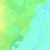 Топографическая карта Греково, высота, рельеф