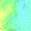 Топографическая карта Ганосовцы, высота, рельеф