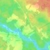 Топографическая карта Мытишино, высота, рельеф