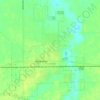 Топографическая карта Pawnee, высота, рельеф
