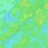 Топографическая карта Узбережь, высота, рельеф