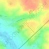 Топографическая карта Островки, высота, рельеф