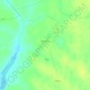 Топографическая карта Шиловичи, высота, рельеф