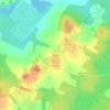 Топографическая карта Терехи, высота, рельеф
