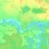 Топографическая карта Шапечино, высота, рельеф
