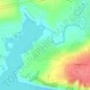 Топографическая карта Полянка, высота, рельеф