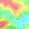 Топографическая карта Прилепы, высота, рельеф
