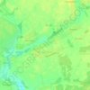 Топографическая карта Михайловское, высота, рельеф